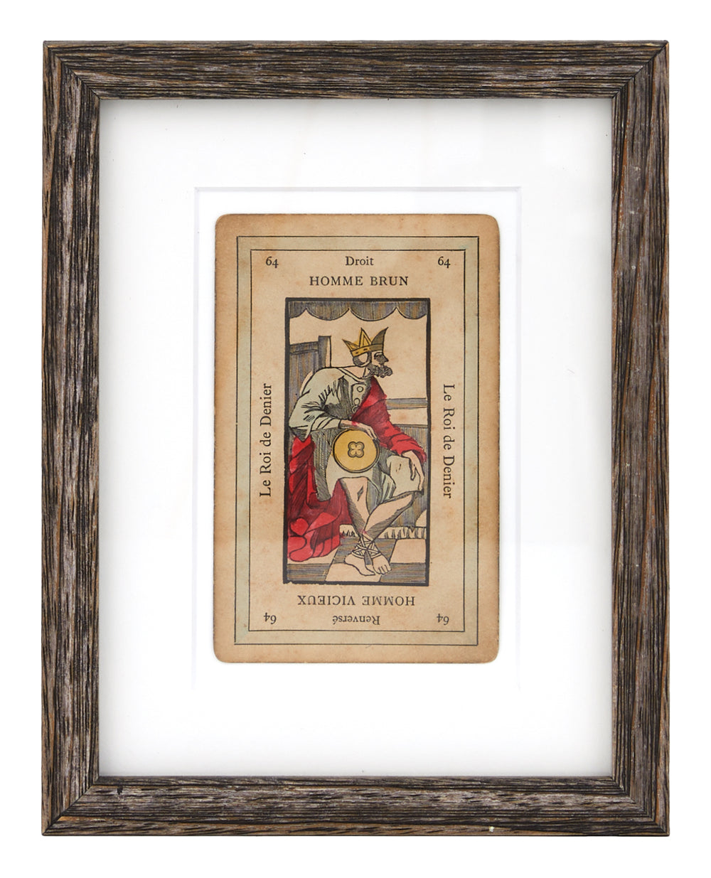 Antique French Tarot Card