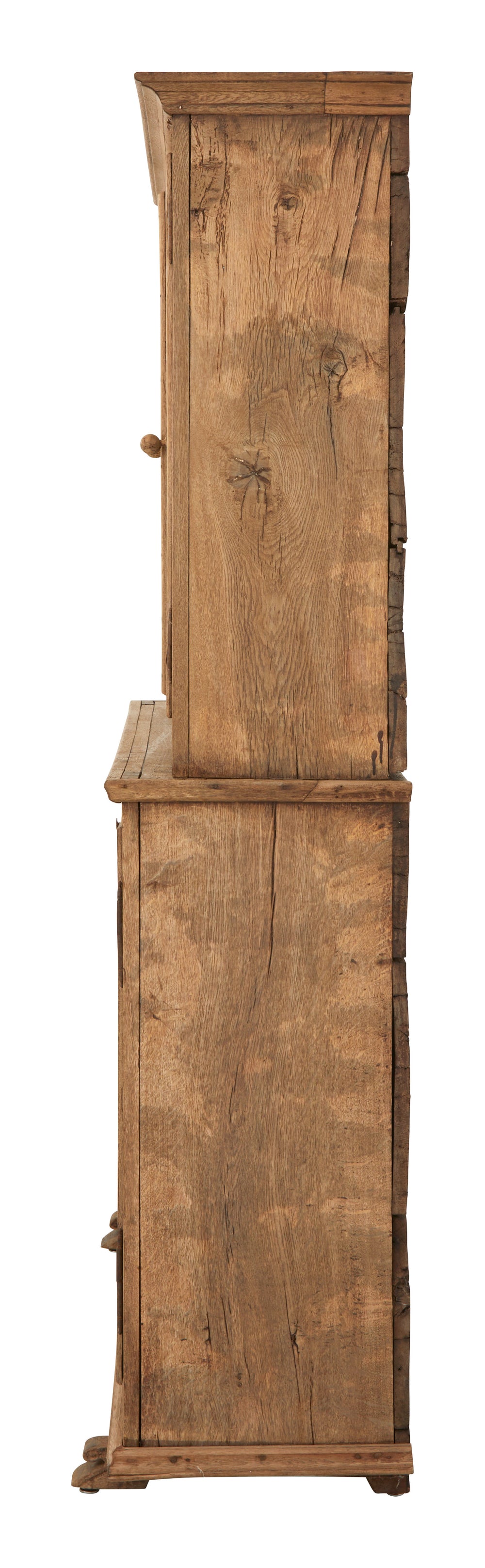 Antique Oak Breakfront