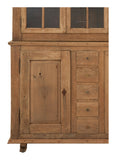 Antique Oak Breakfront