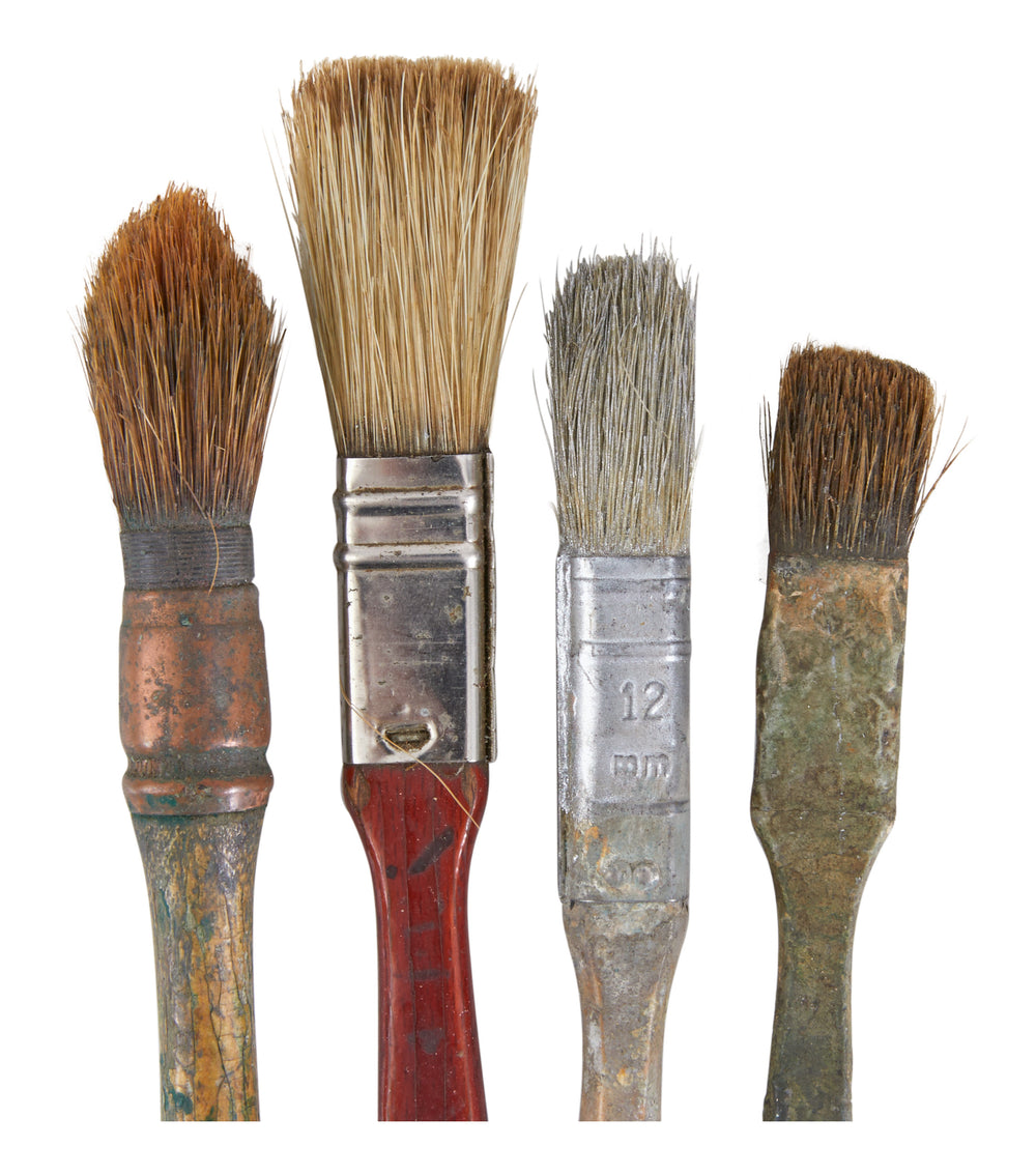 Vintage Paint Brushes - Small