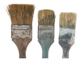 Vintage Paint Brushes - Small