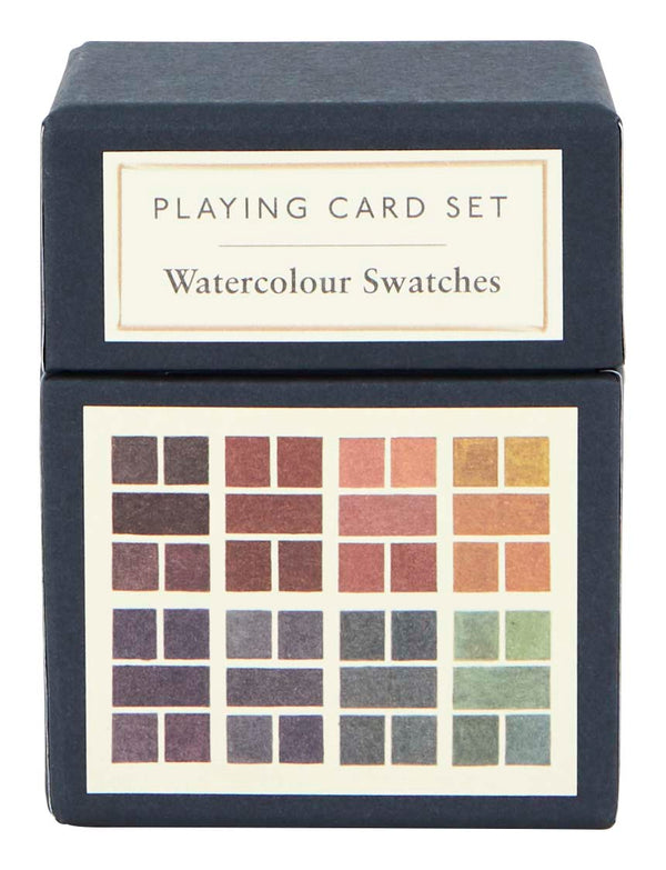 Watercolour Swatches Playing Card Set