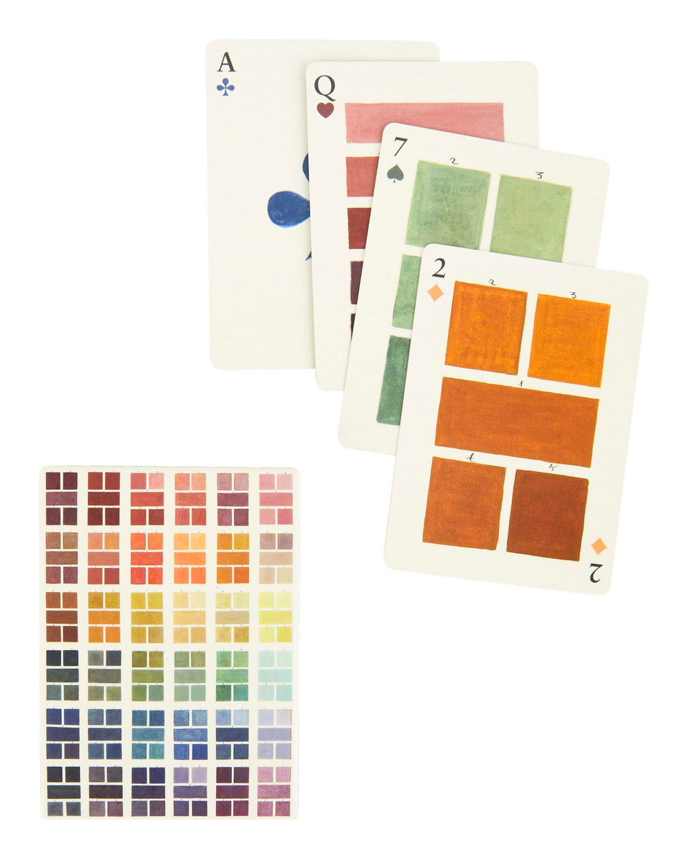 Watercolour Swatches Playing Card Set