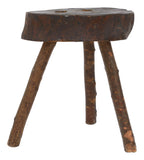 Primitive Wood Stool