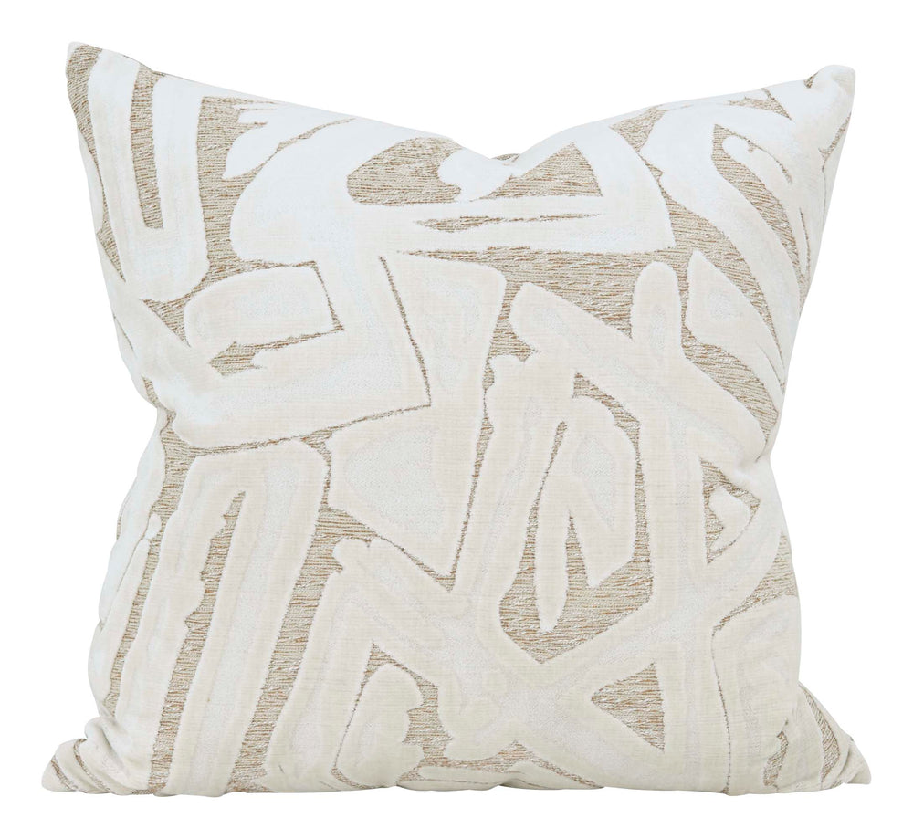 Graffiti Natural Pillows