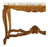 Antique Gilt Marble Top Table