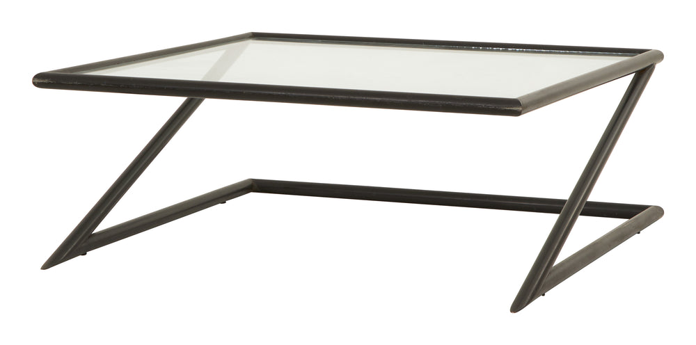 Vintage Metal Cantilever Coffee Table