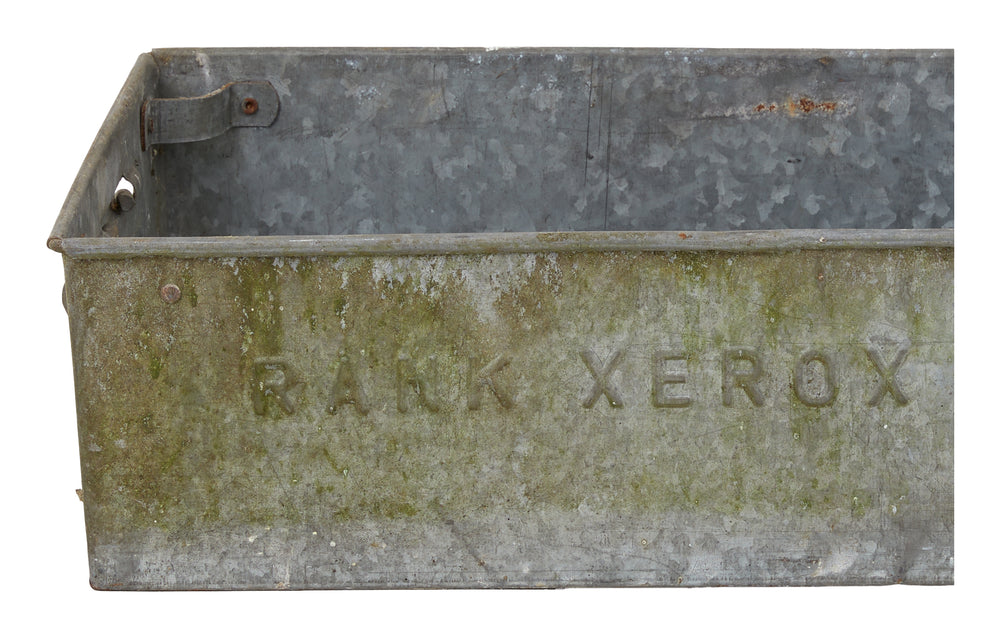 Vintage Metal Xerox Bin