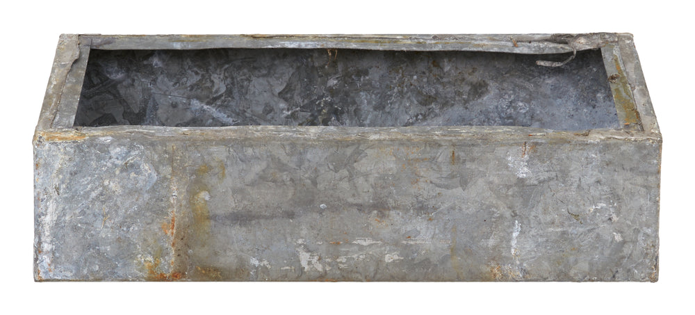 Vintage Small Zinc Trough