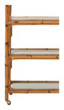 Vintage Bamboo Etagere