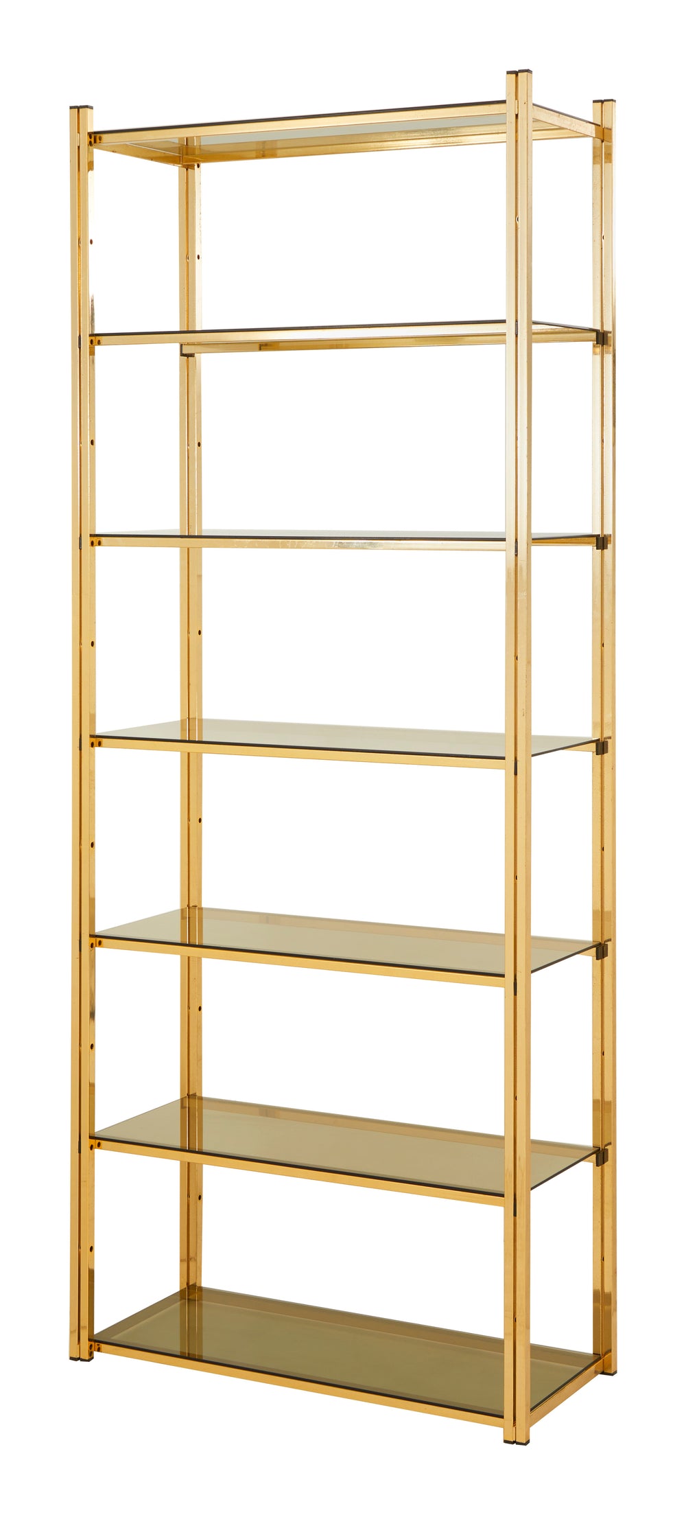 Vintage Brass Etagere