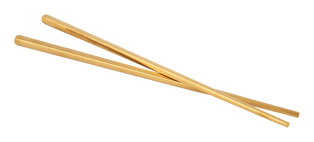 Matte Gold Chopsticks