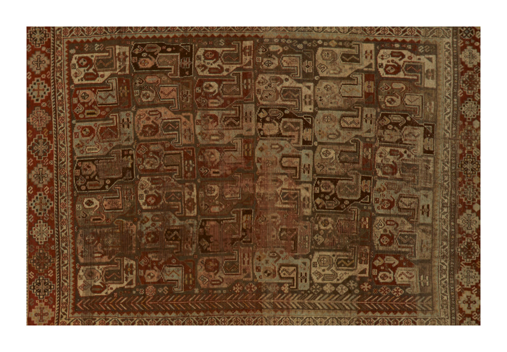 Vintage Shiraz Rug - 6' x 5'