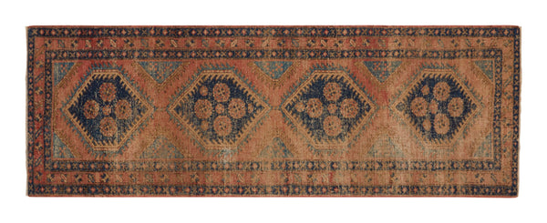 Vintage Heriz Rug - 9'5" x 3'2"