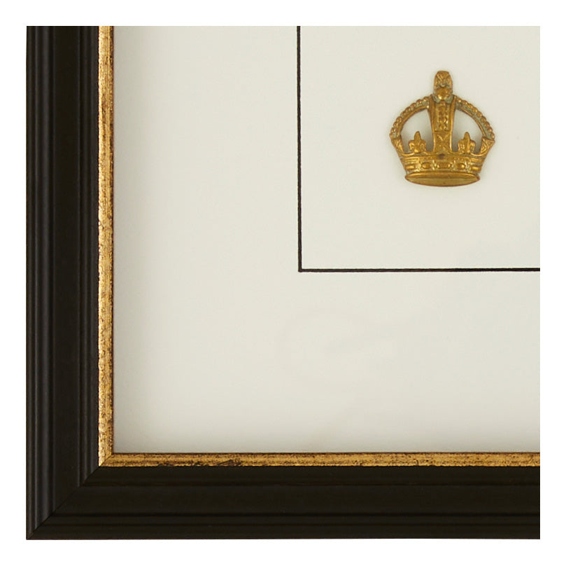 Vintage King's Crown Badge