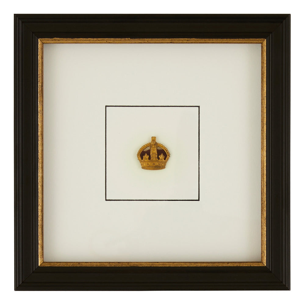 Vintage King's Crown Badge