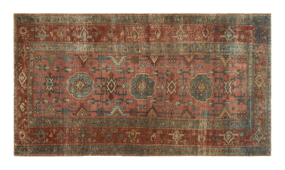 Vintage Lilian Rug - 6'7" x 3'8"