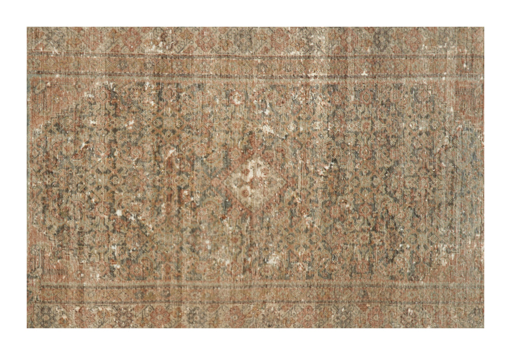 Vintage Mahal Rug - 6'4" x 3'8"