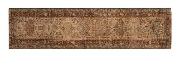 Vintage Karaje Rug - 10'10" x 2'7"