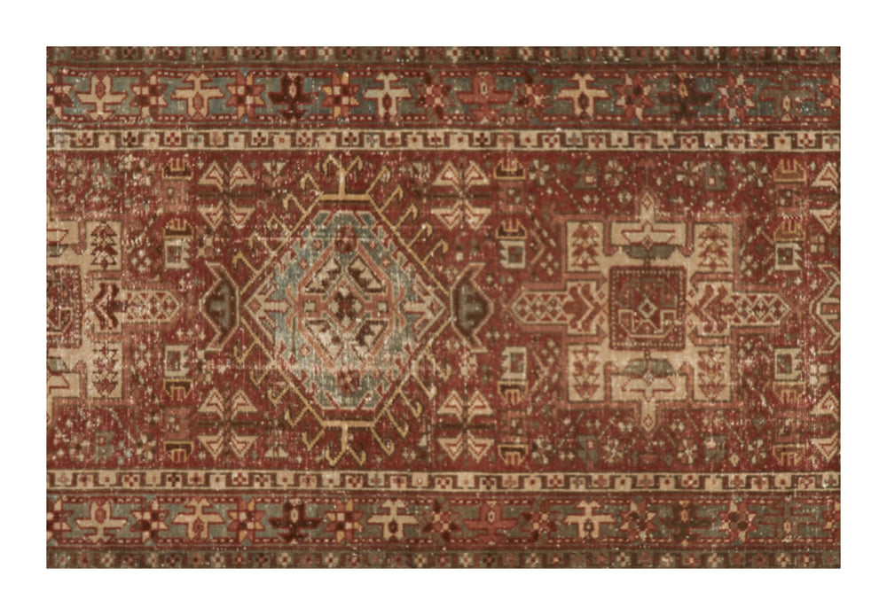 Vintage Karaje Rug - 11'2" x 2'9"