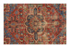 Vintage Heriz Rug - 9'1" x 7'6"