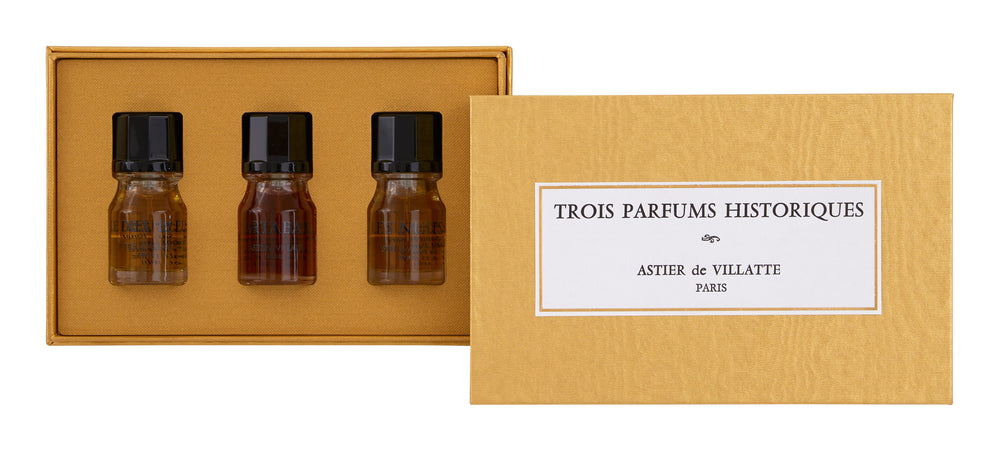 Astier de Villatte Trois Parfums Historiques Discovery Set