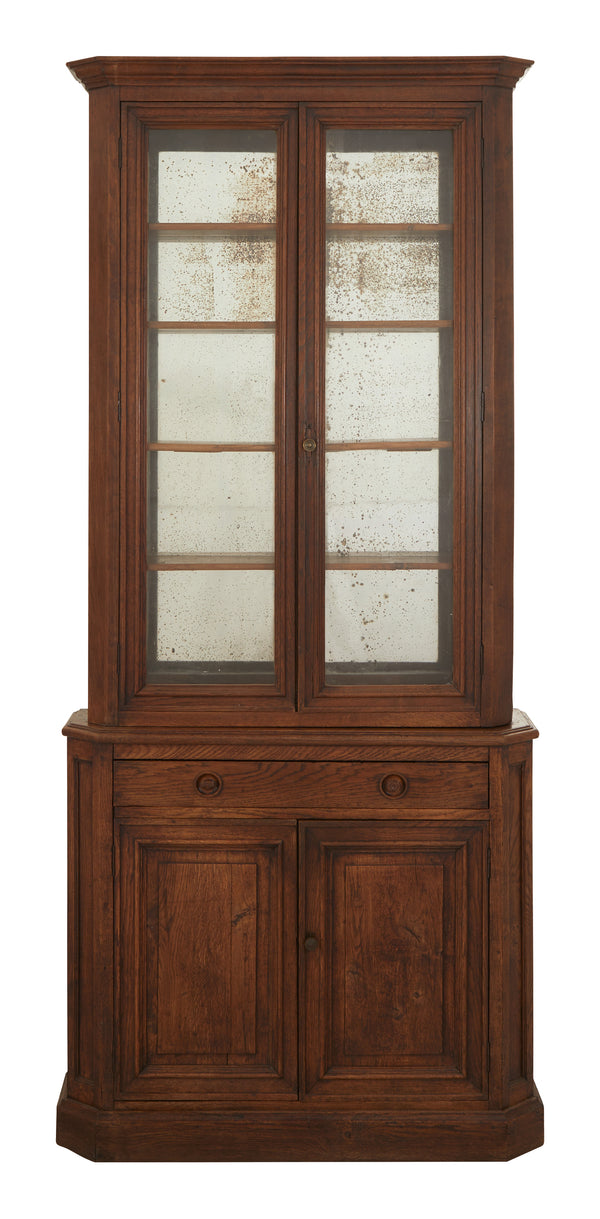 Antique French Wood Breakfront