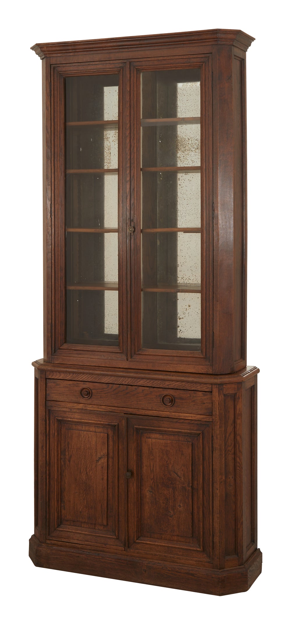 Antique French Wood Breakfront