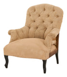 Antique Unupholstered Tufted Chair