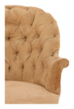 Antique Unupholstered Tufted Chair