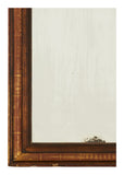 Antique French Red Gilt  Mirror