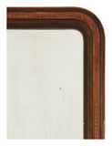 Antique French Red Gilt  Mirror