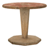 Vintage Round Cement Table