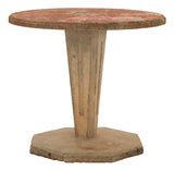 Vintage Round Cement Table