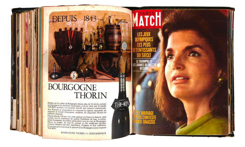 Vintage Paris Match Magazine Book