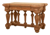 Antique Carved Wood Table