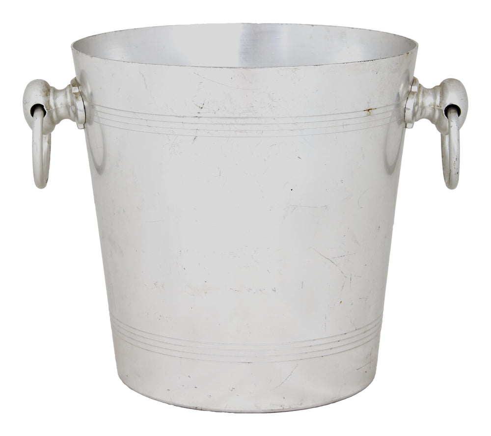 Vintage French Metal Ice Bucket