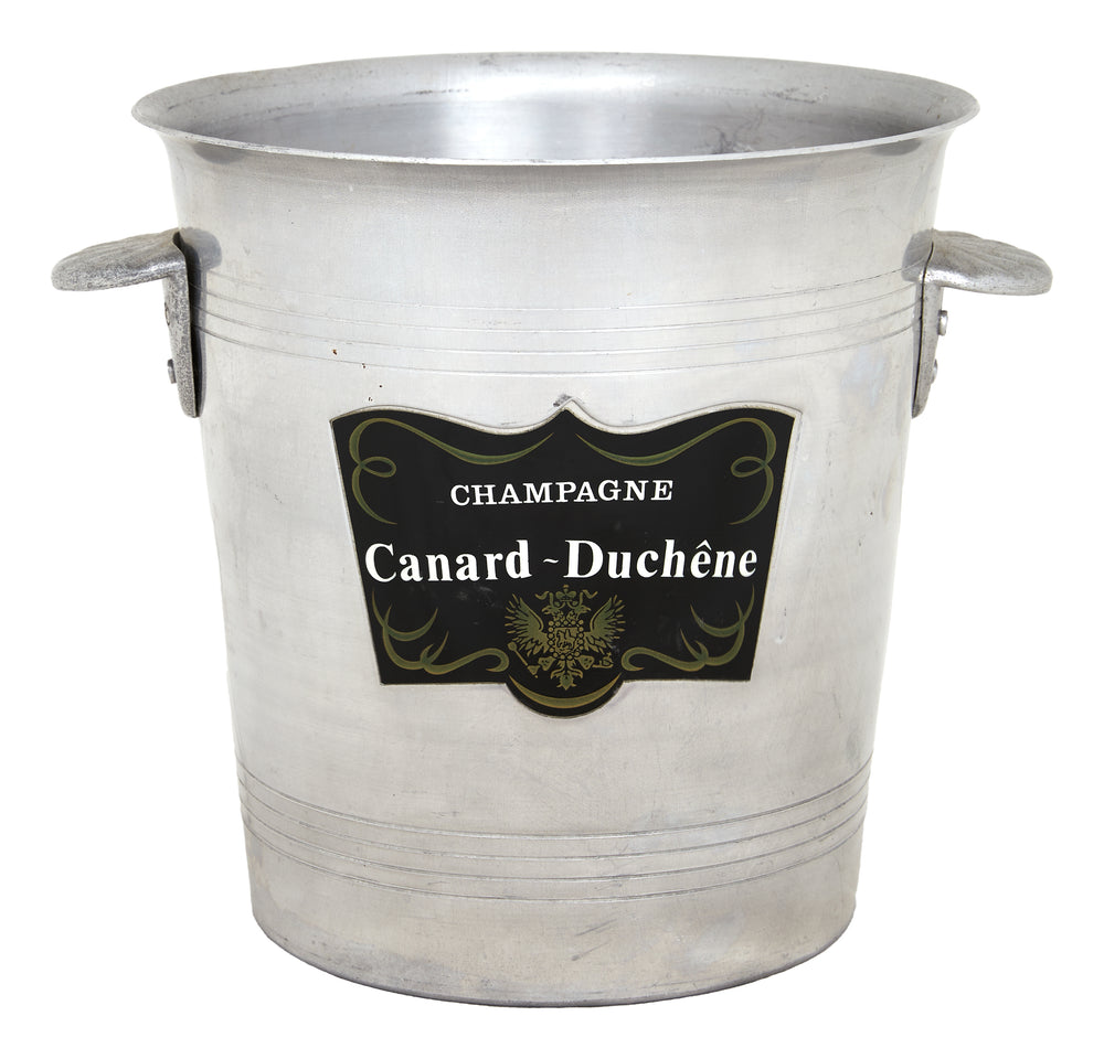 Vintage French Metal Ice Bucket