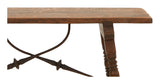 Antique Trestle Coffee Table