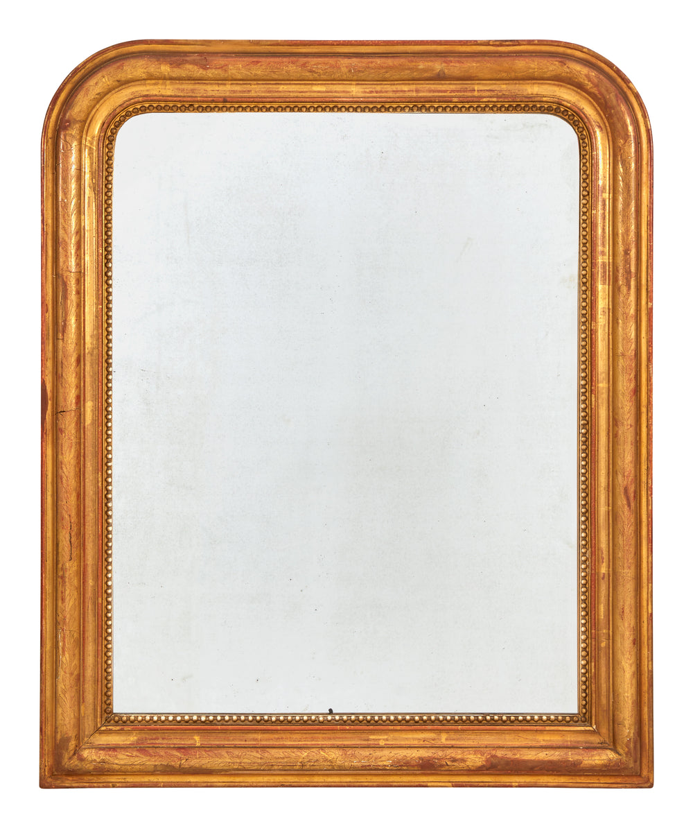 Antique French Gilt Mirror