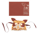 Animal Mask Greeting Cards