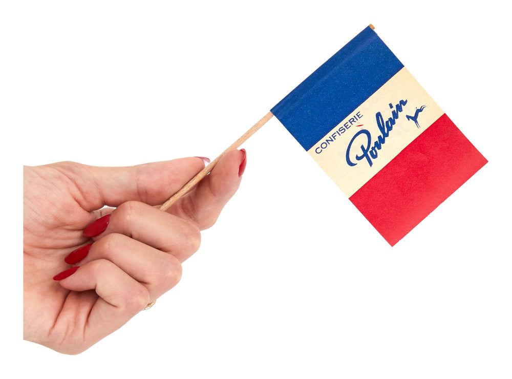 Vintage French Flag Advertisement