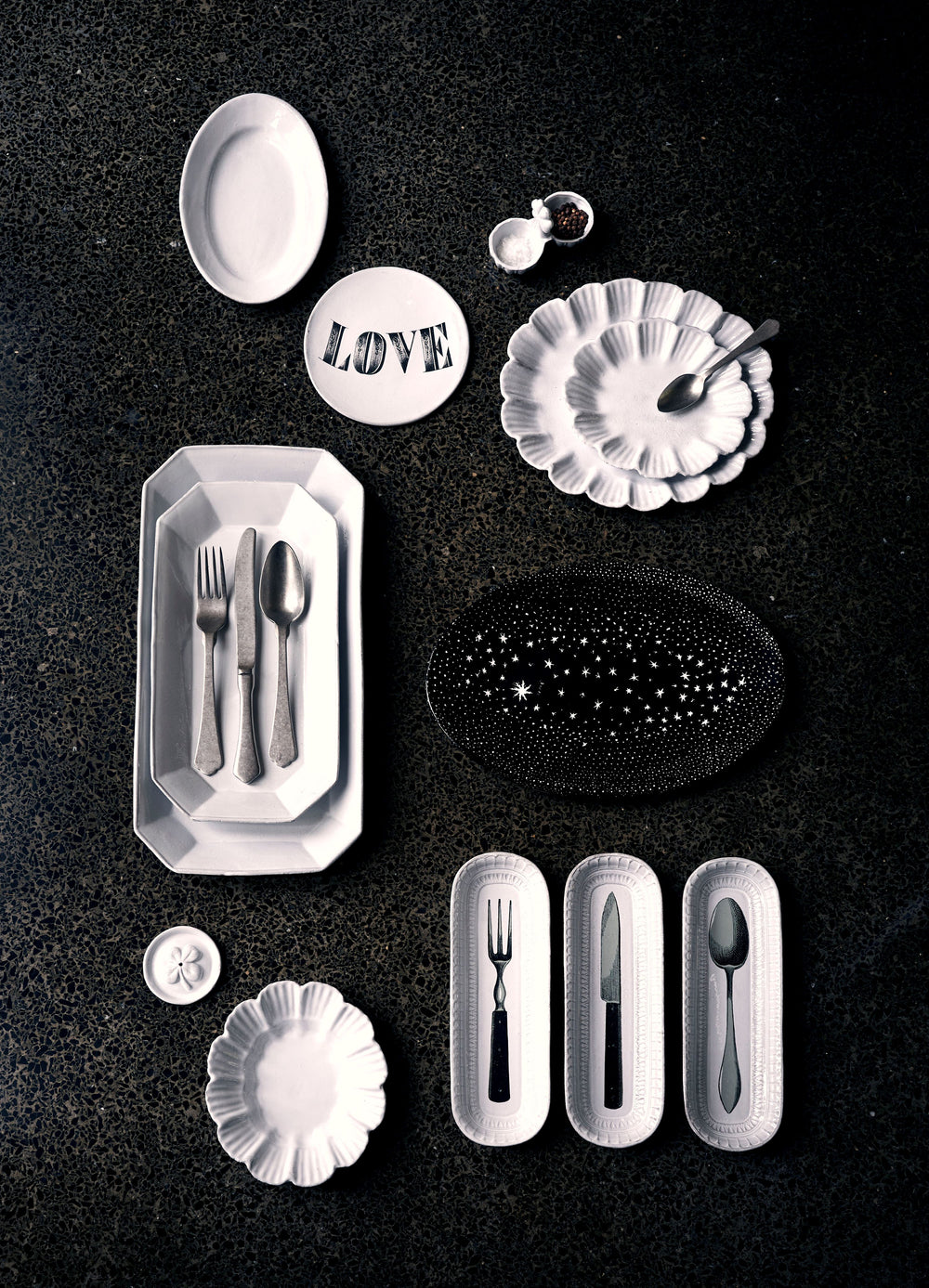 Astier de Villatte Fork Platter