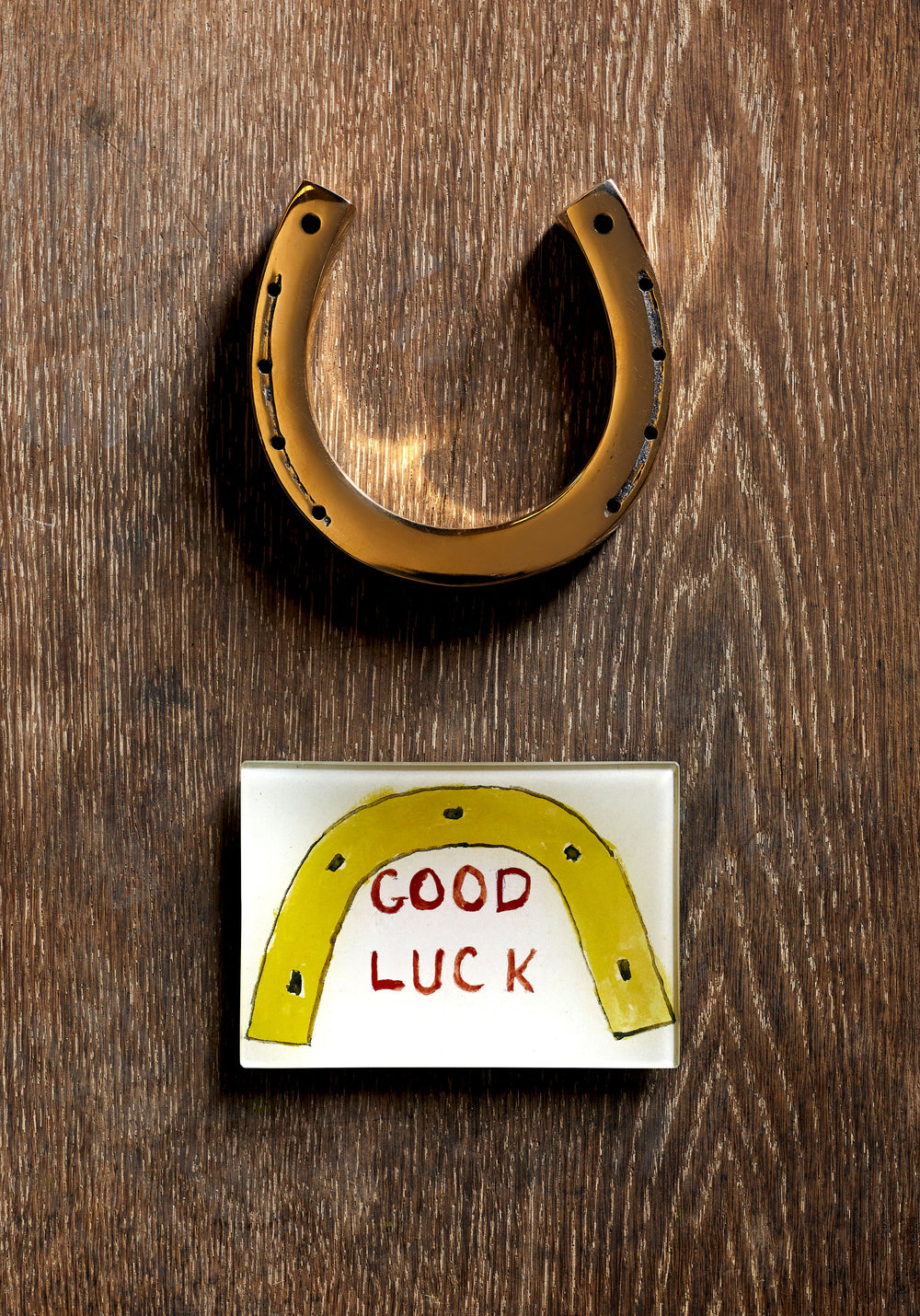 Brass Lucky Horseshoe