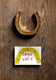 Brass Lucky Horseshoe