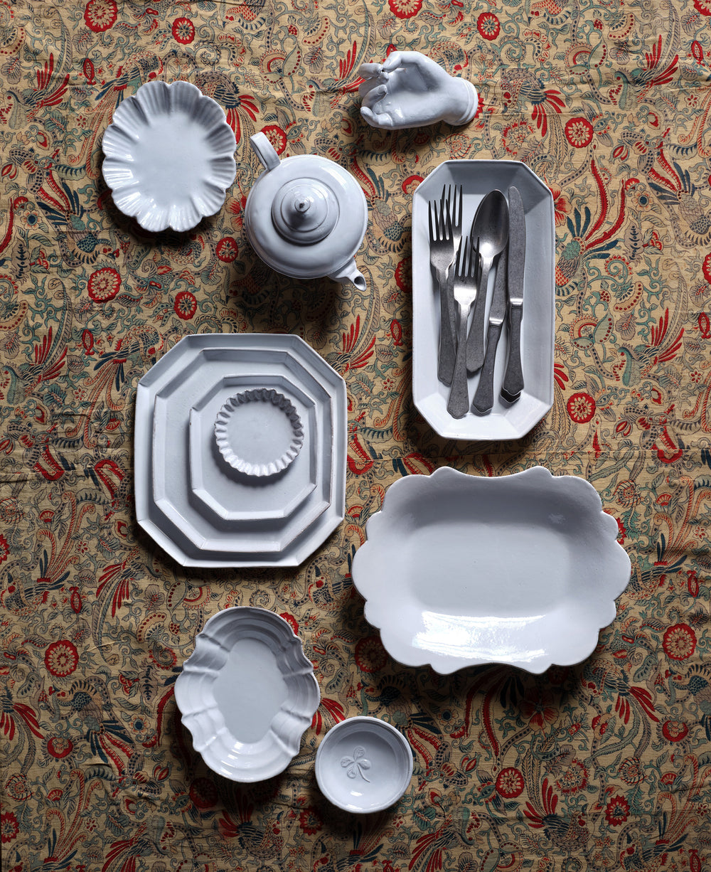 Astier de Villatte Drape Dishes