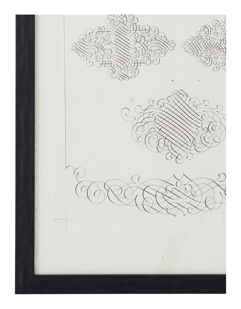 Antique Calligraphy Study - Vertical