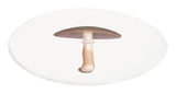 Astier de Villatte Mauve Champignon Plate