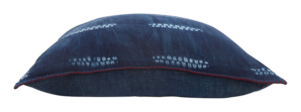 Indigo Stitch Floor Cushions