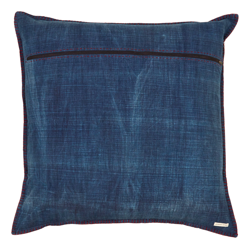 Indigo Stitch Floor Cushions